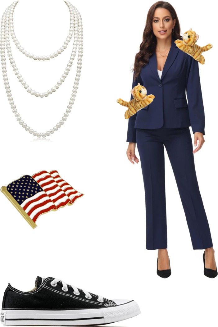 President cat lady costume