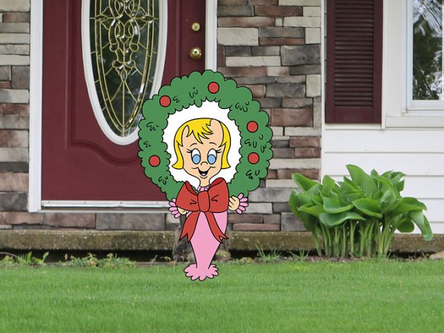 Cindy Lou Who Lawn decor