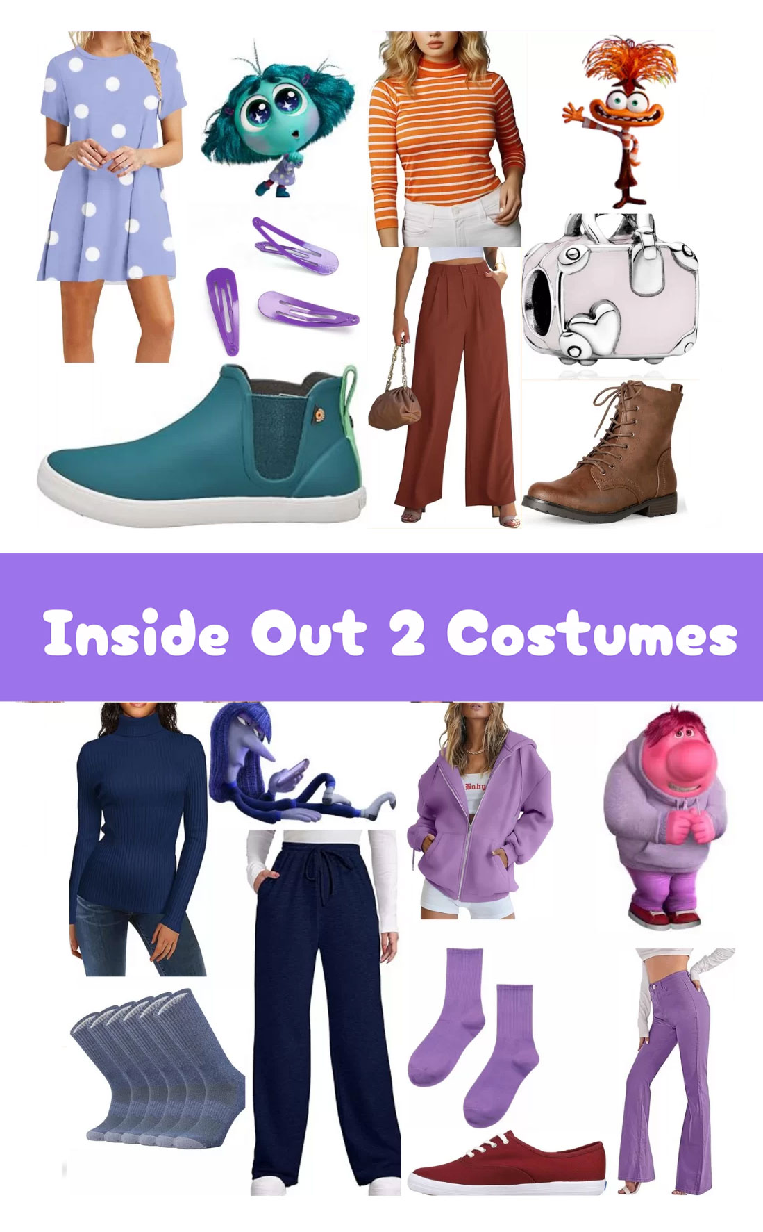 inside out 2 costumes