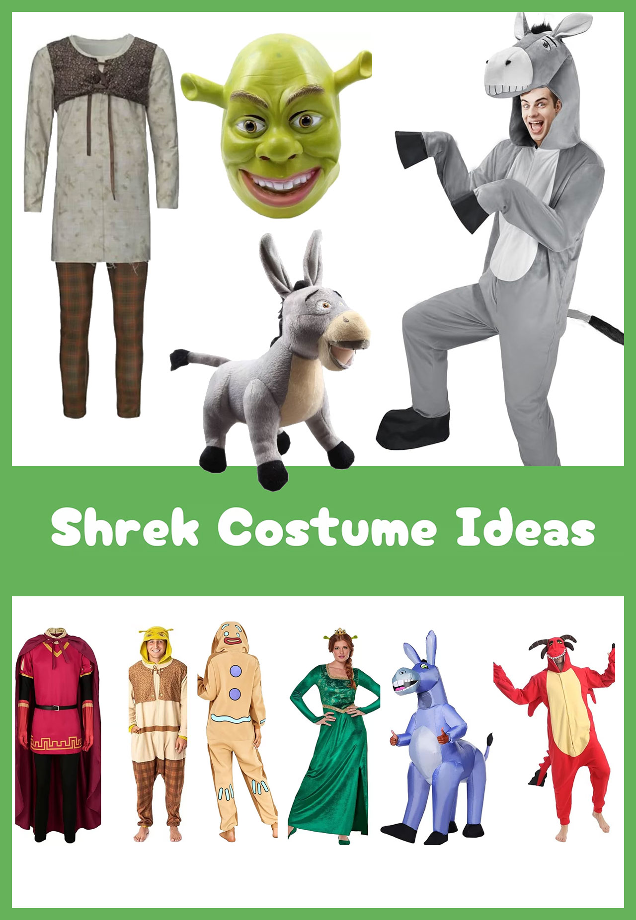 Shrek Costume Ideas - Highlights Along the Way