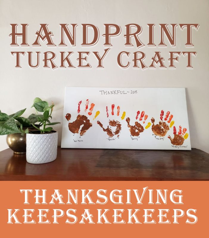 handprint turkey craft