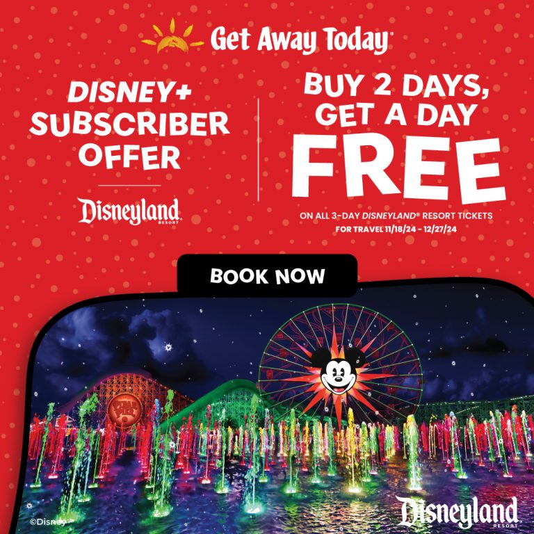 Disney plus ticket discount for Disneyland tickets