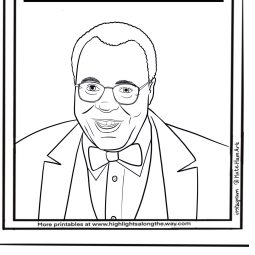 James Earl Jones Coloring Page