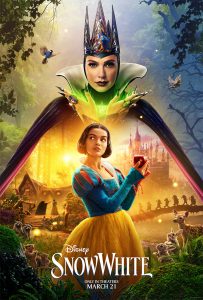 snow white disney live action poster