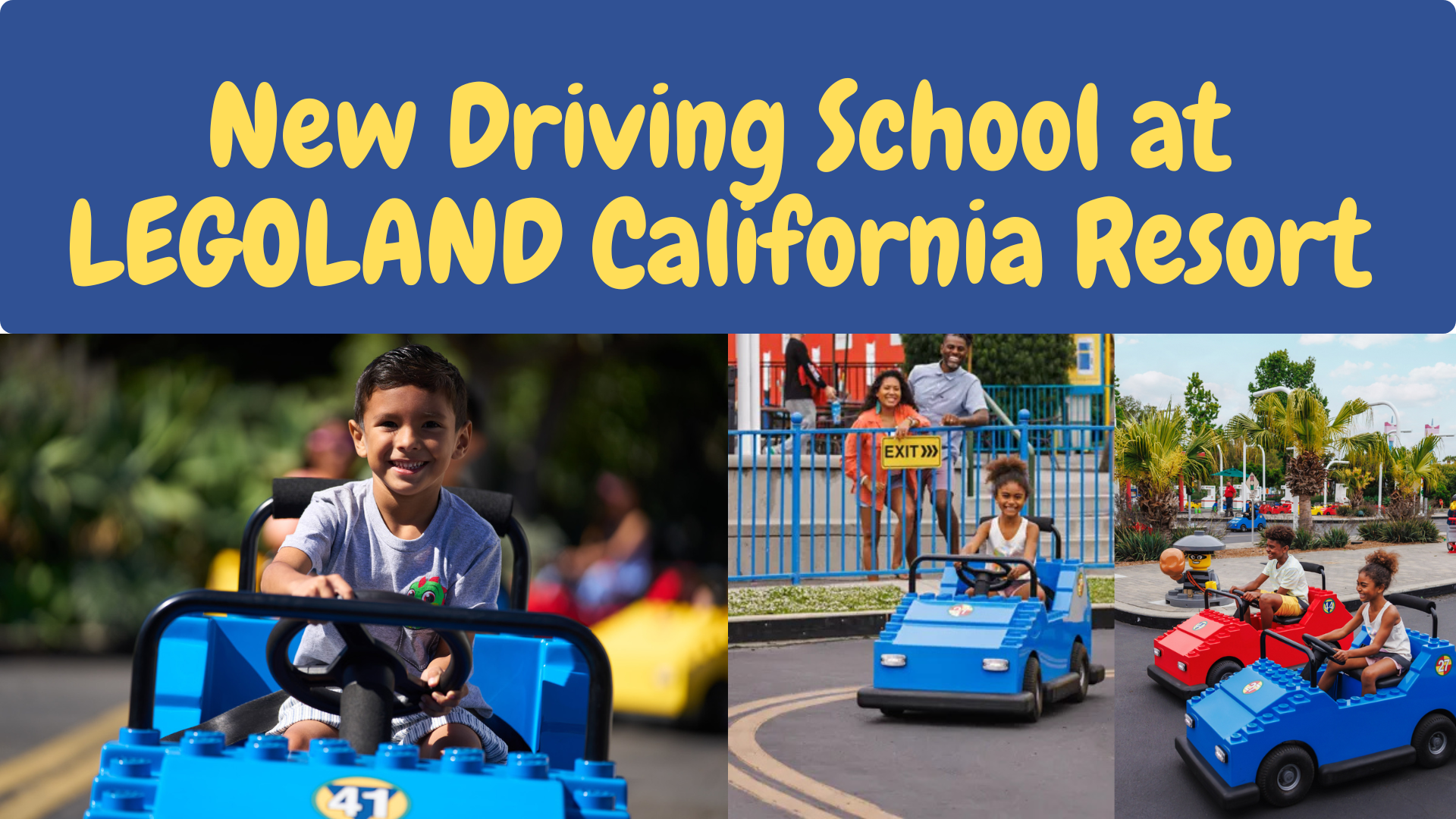 New Driving School at LEGOLAND California Resort