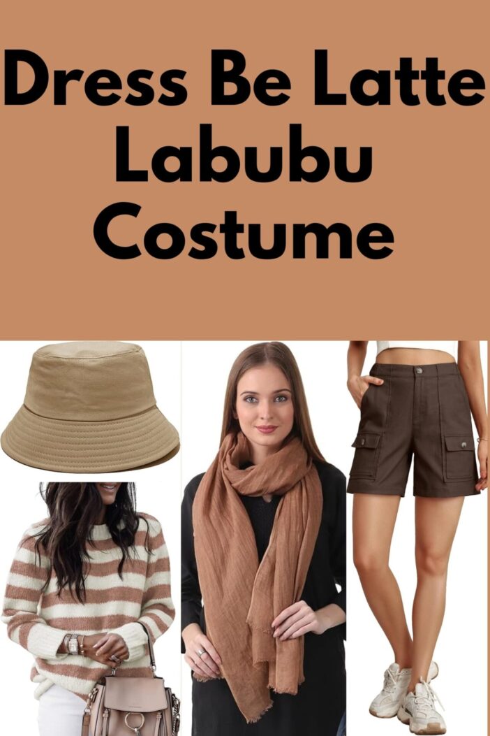 DIY Dress Be Latte Costume Labubu Halloween