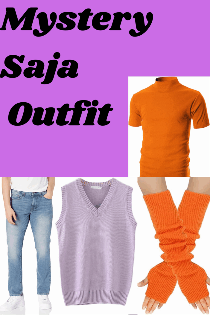 Mystery Saja Costume KPop demon hunters