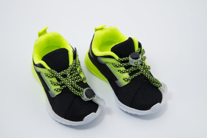 Oobi shoes with airtags