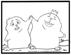 Hoppers Coloring Pages