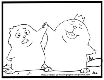 Hoppers Coloring Pages