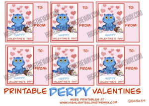KPop Demon Hunters Valentine’s Day Cards
