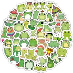 frog stickers non candy valentines