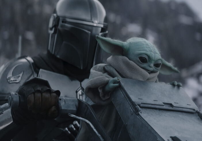 The Mandalorian and Grogu film still