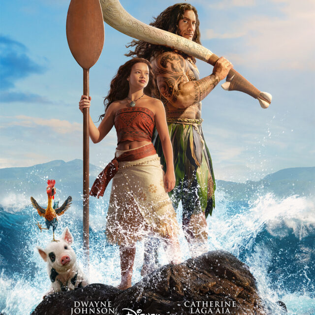 Moana movie poster live action