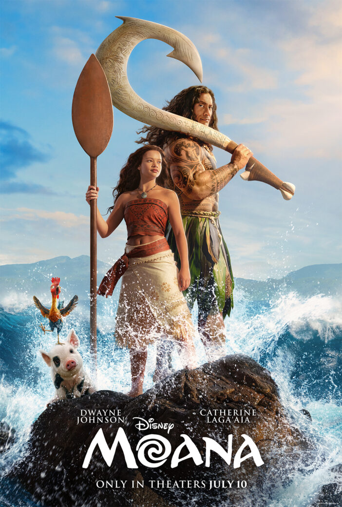 Moana movie poster live action