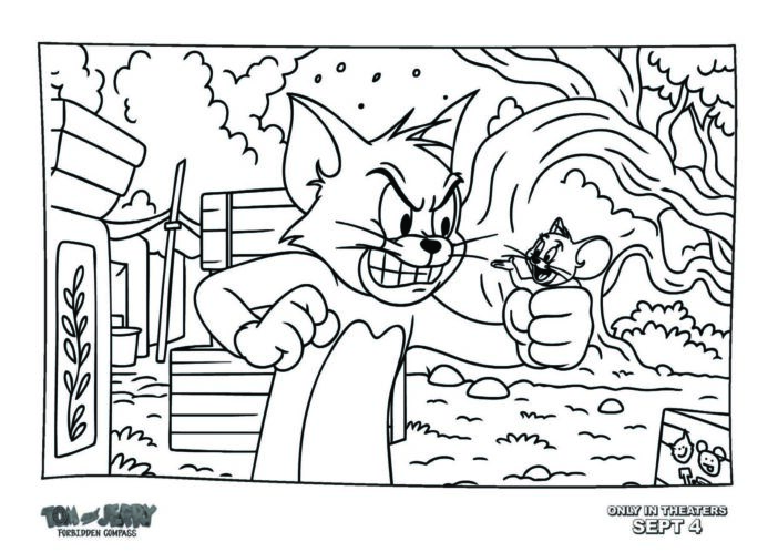 tom and jerry free printables 