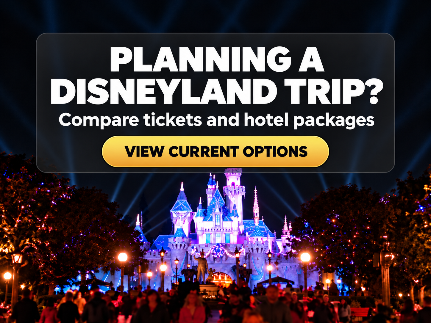 Planning a Disneyland Trip